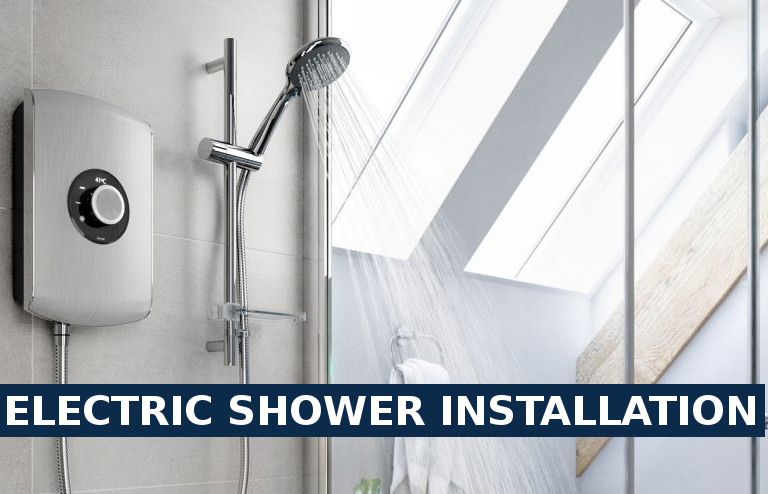 Electric shower installation Purley